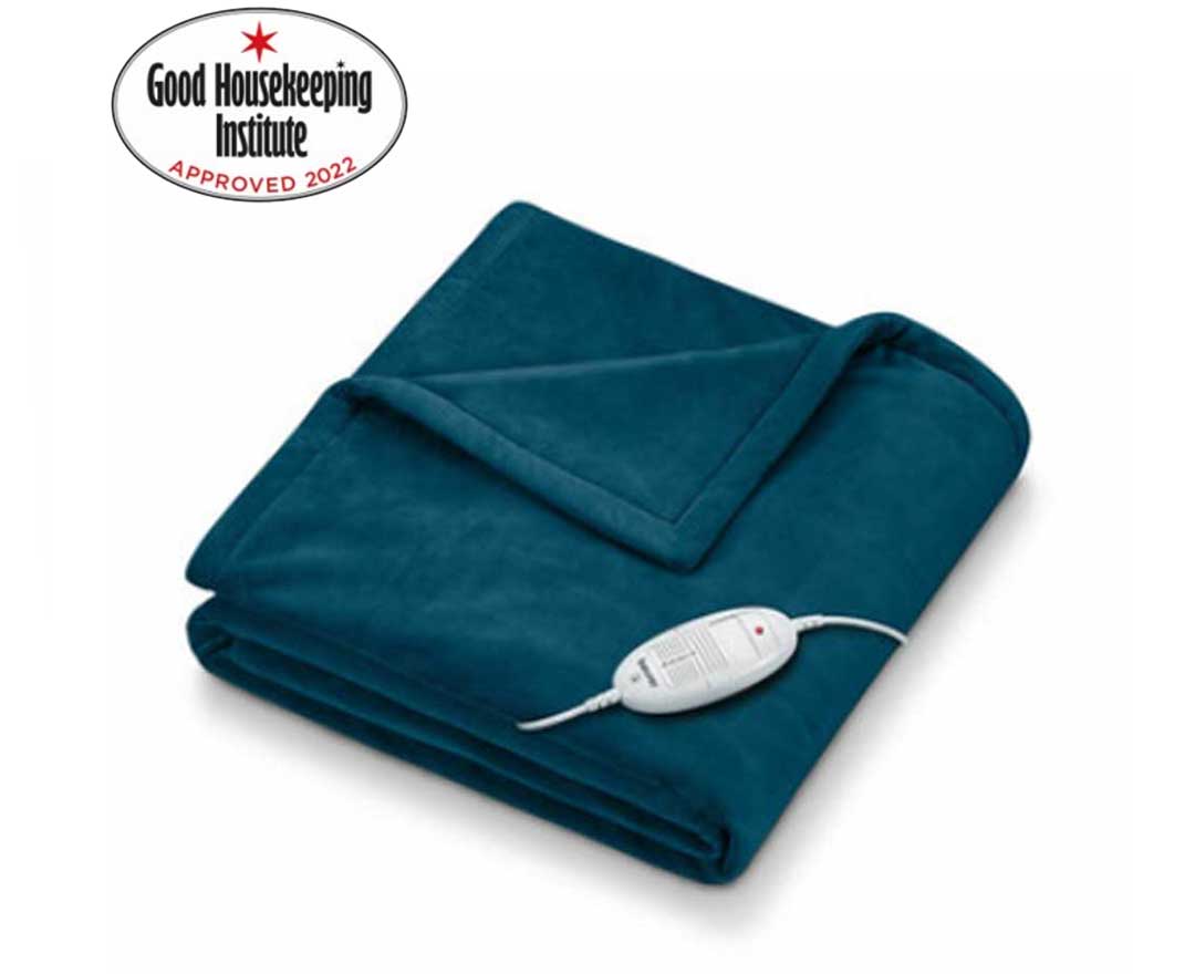 Cosy heated throw - Granny Gets a Grip