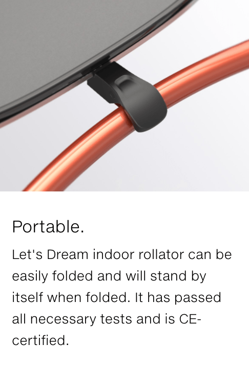 Let's Dream rollator - detail