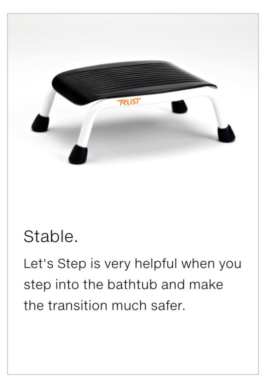 Let's Step foot stool