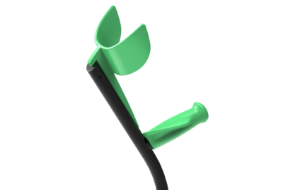 Let's Twist Again crutches - green