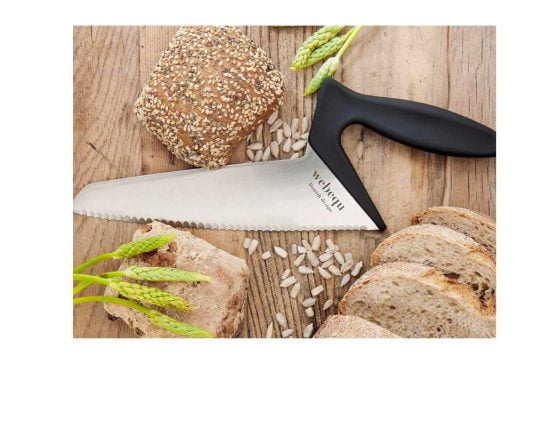 Webequ ergonomic bread knife