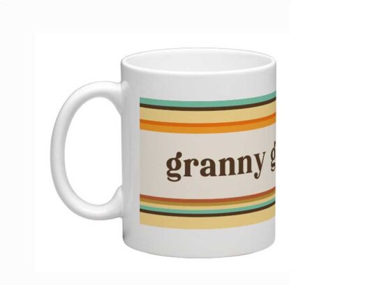 Granny Gets a Grip mug