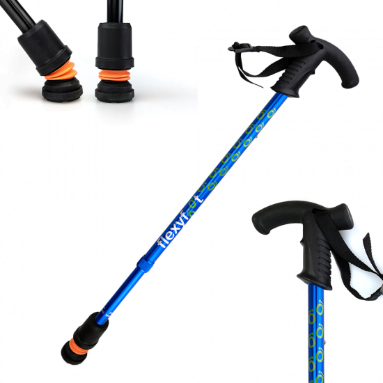 Flexyfoot - Derby handle walking stick