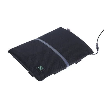Heated car back rest