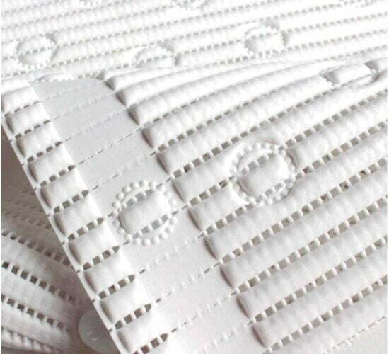 Slip resistant bath mat