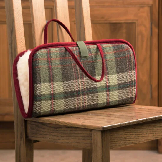 pure wool folding seat pad