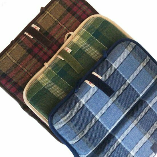 Pure wool folding seat pad Granny Gets a Grip