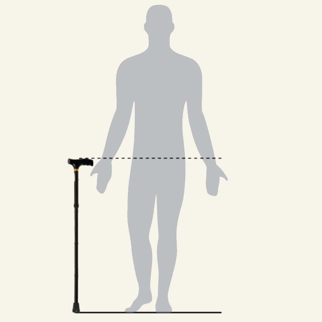 What is the correct height for a walking stick? Granny Gets a Grip